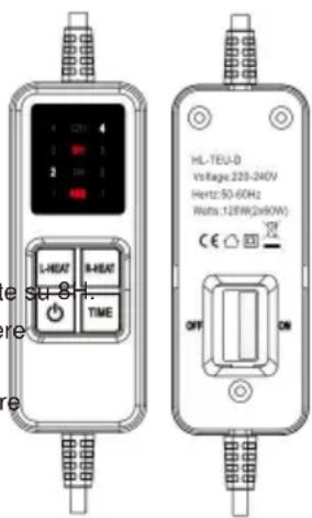 Vevor HL-TEU-1619 - Impostazione della temperatura - 1