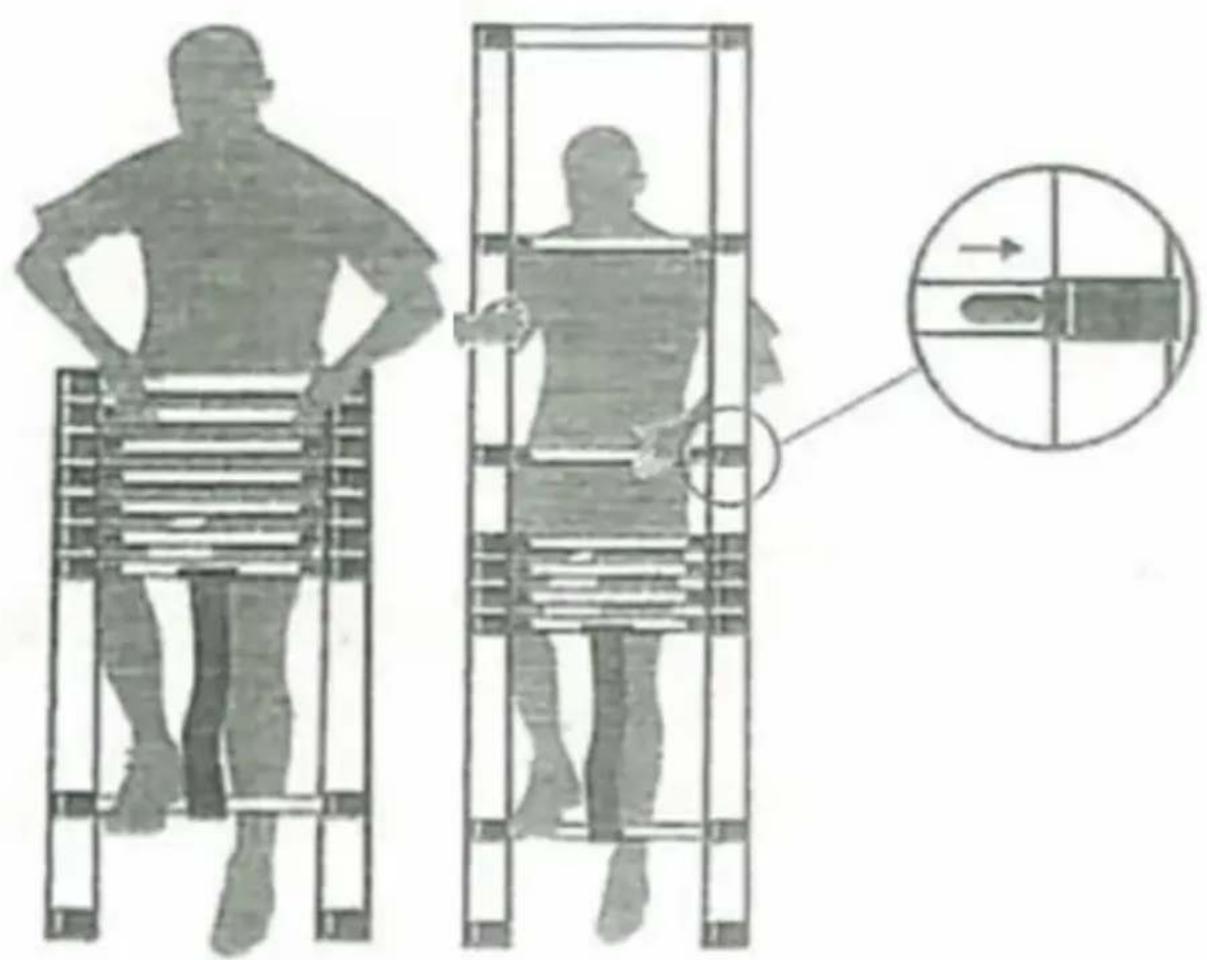 Vevor LY-SJ6211 - Partial extension of the ladder: - 1
