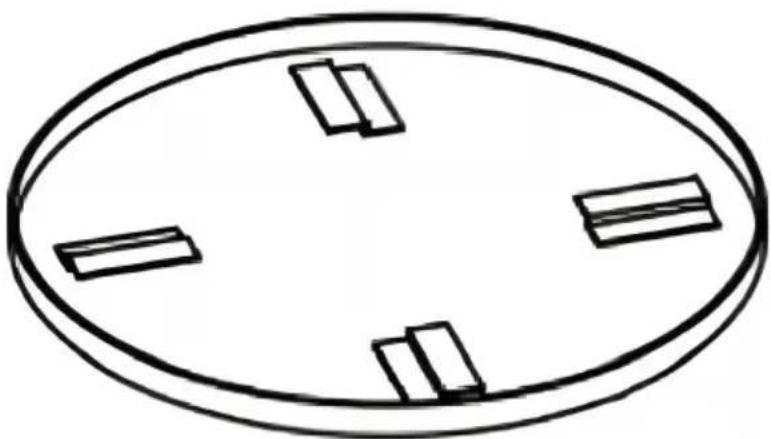 Vevor HMR1200 - Clip-On Float Blades (Optional) - 1