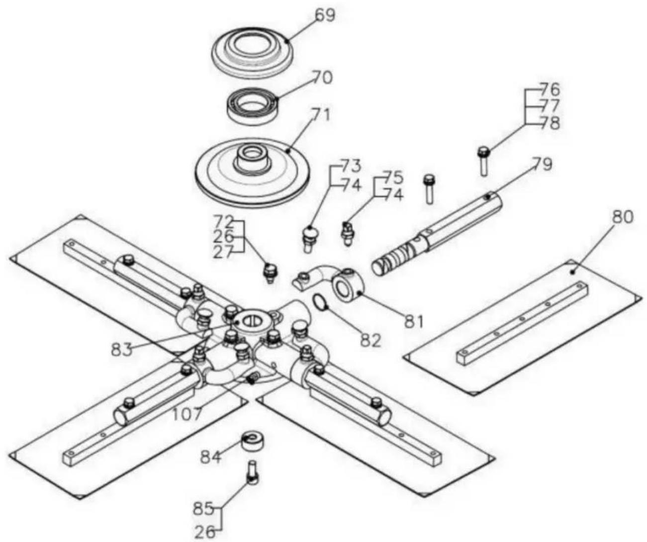 Vevor HMR1200 - Teileliste - 2