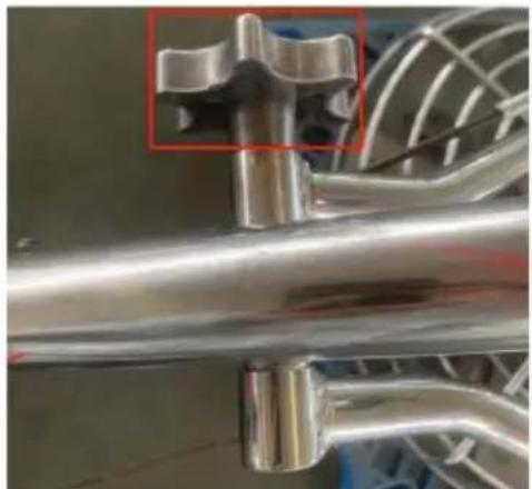 Vevor HMR1200 - Vikbart handtag för snabb stigning - 1