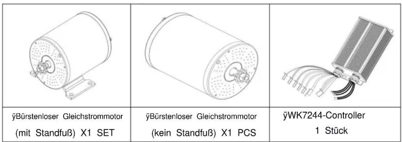 Vevor JZ72V3000W - LEISTUNGSPARAMETER DES JZ72V3000W MOTOR - 1