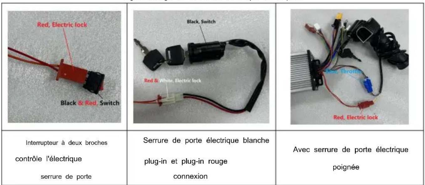 Vevor JZ72V3000W - Serrure de porte électriche - 1