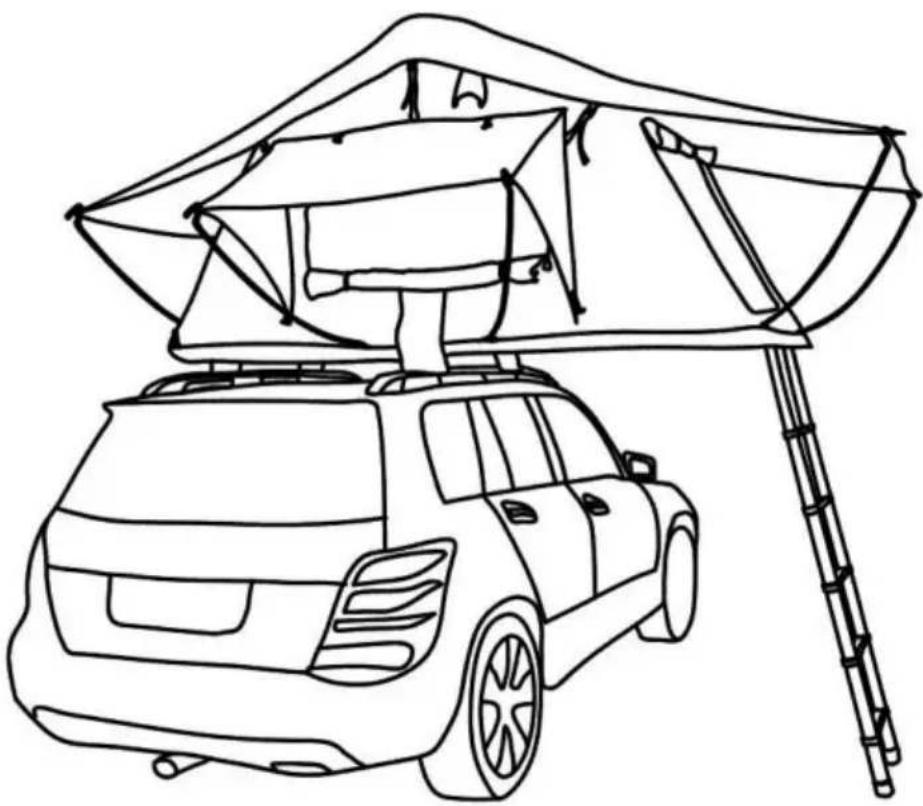 Vevor LY-RD0619 - DAKTENT - 1