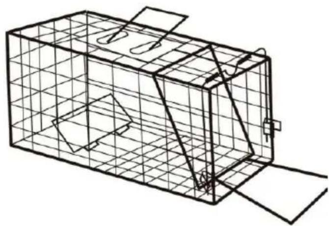 Vevor LB-18 - Front of the cage - 1