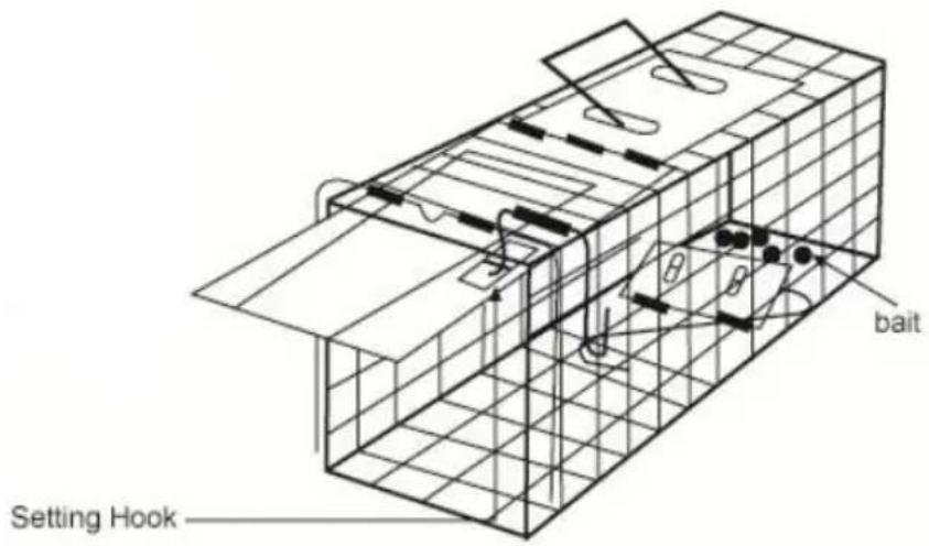 Vevor LB-18 - Front of the cage - 7