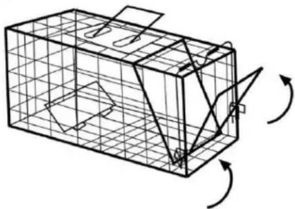 Vevor LB-18 - Front of the cage - 3
