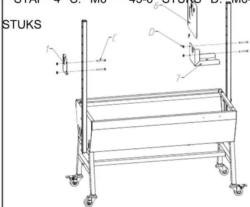 Vevor JY-MY-KYLCG-35-220 - SPIT ROTISSERIE ROASTER-GRILL - 3