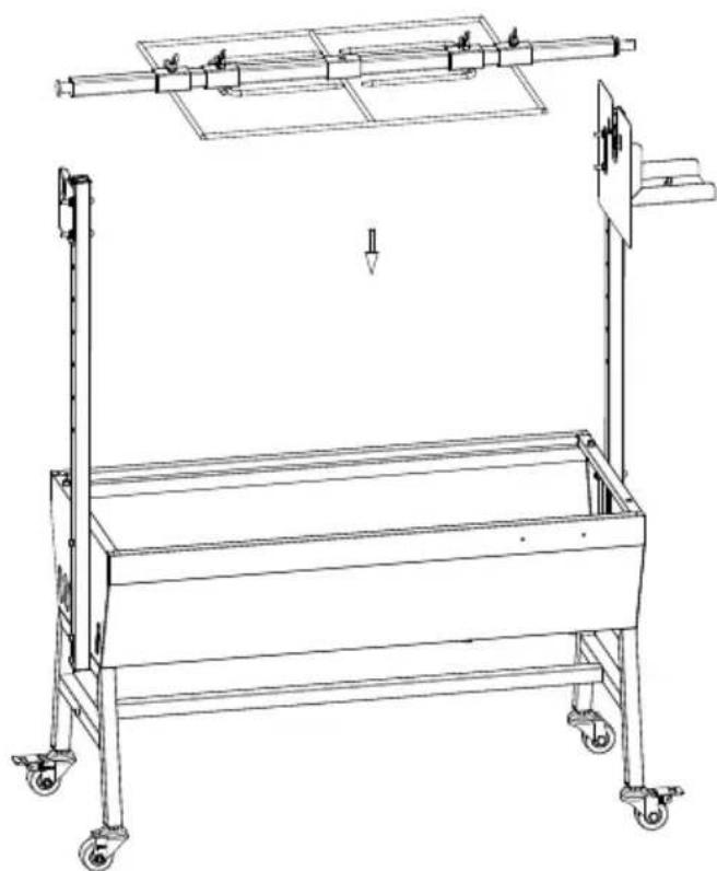 Vevor JY-MY-KYLCG-35-220 - SPIT ROTISSERIE ROASTER-GRILL - 6