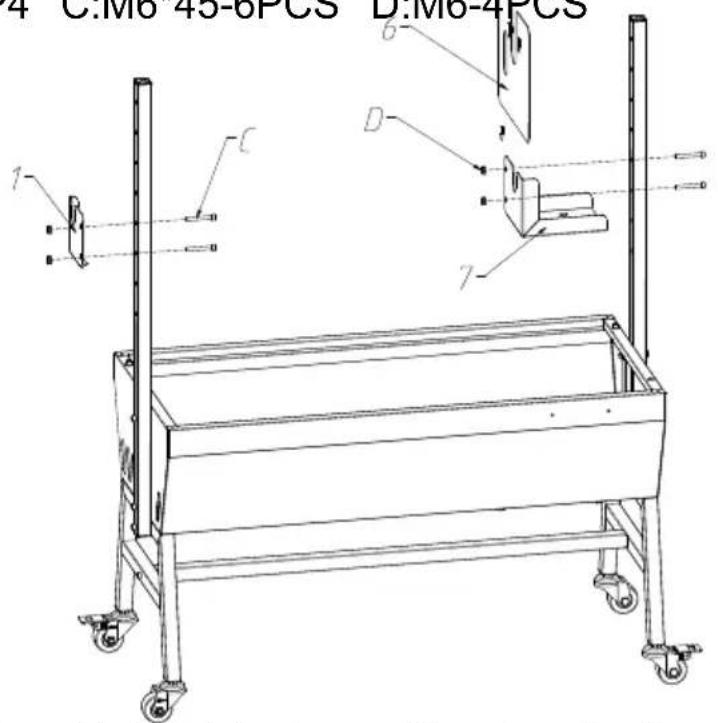 Vevor JY-MY-KYLCG-35-220 - PRODUCT COMPONENTS - 5