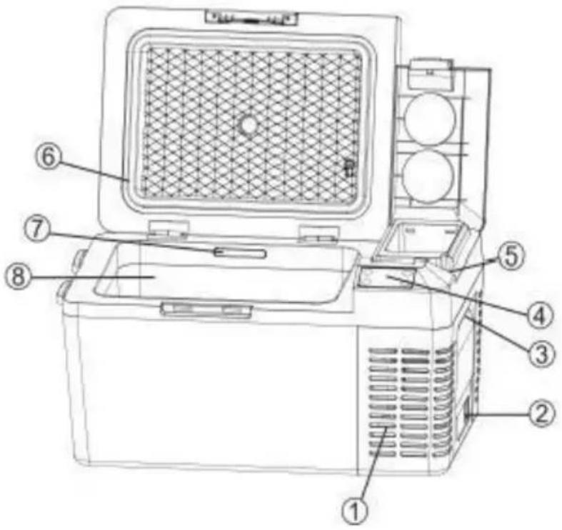 Vevor J25 - Component Diagram - 1