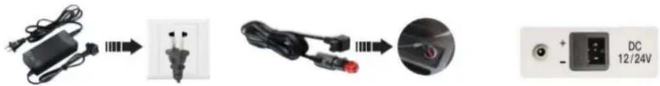 Vevor J38 - Connect the power supply - 1
