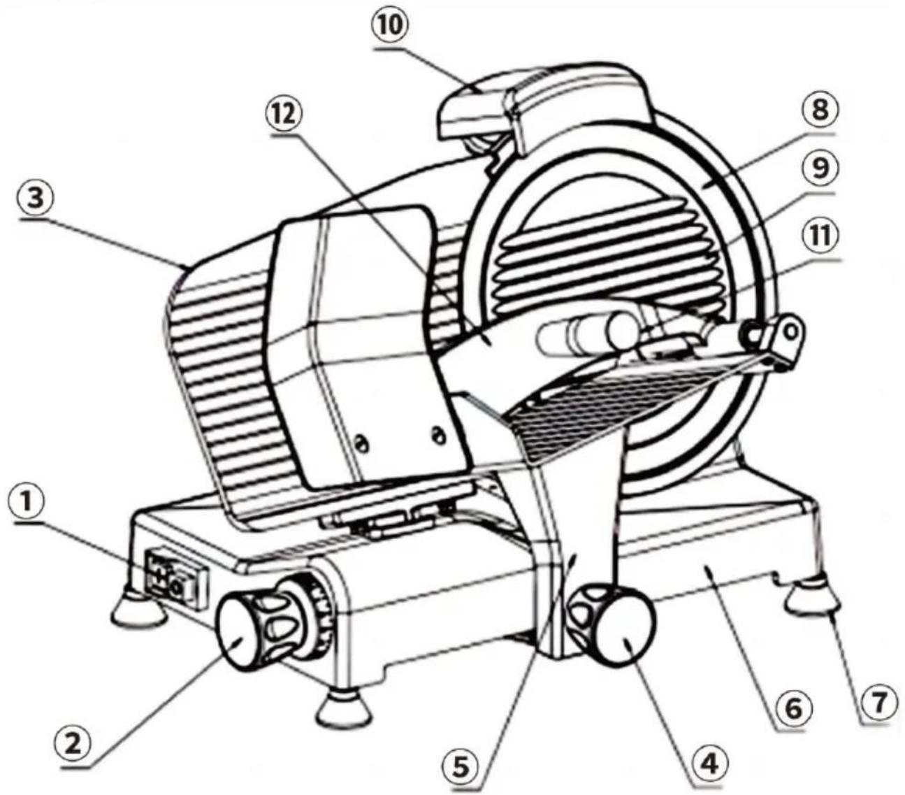 Vevor JK-250A - CONOSCERE LA TUA AFFETTATRICE - 1