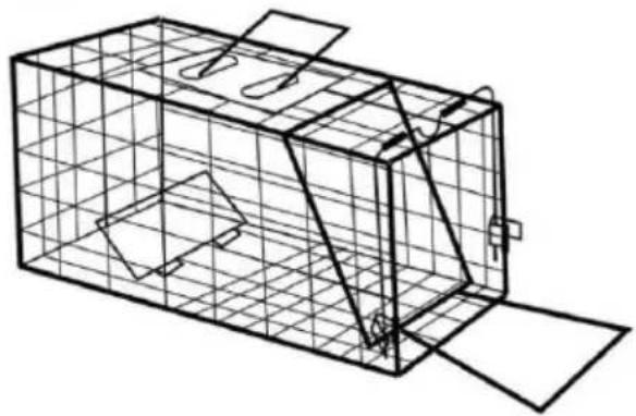Vevor LB-28A - Front of the cage - 2