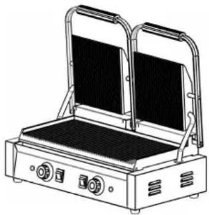 Vevor HT-813E - PANINI PRESS GRILI - 5