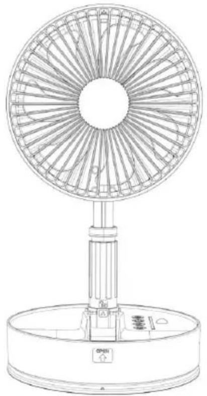 Vevor P1000 - POWERFUL FLOOR FAN - 1