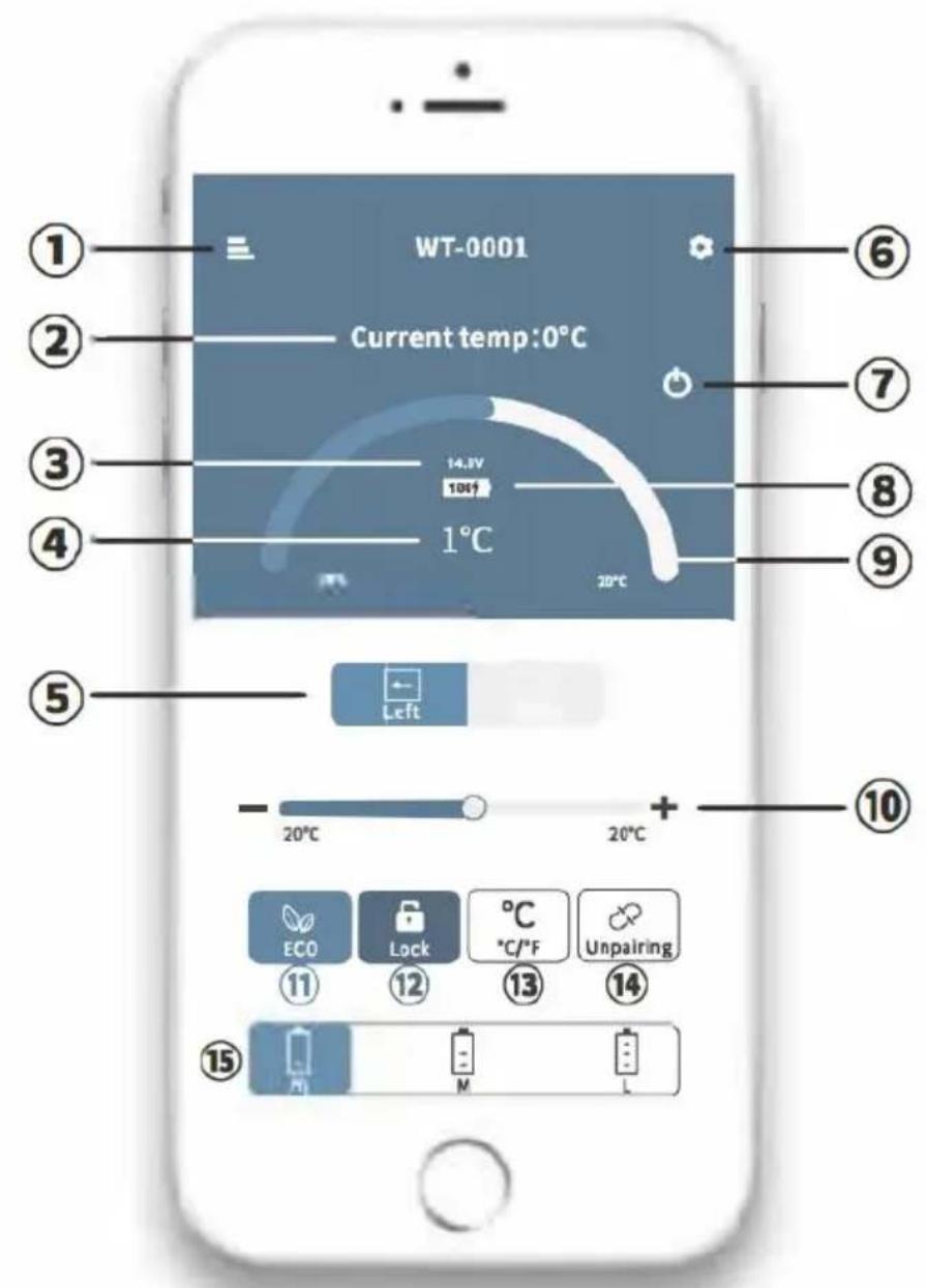 Vevor NL12 - INSTRUCCIONES DE LA APLICACIÓN FRIDGEAPP DE CONTROL INTELIGENTE - 1