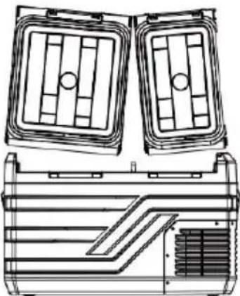 Vevor NLD55 - Reverse door opening direction - 2