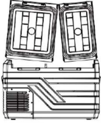 Vevor NLD55 - Reverse door opening direction - 5