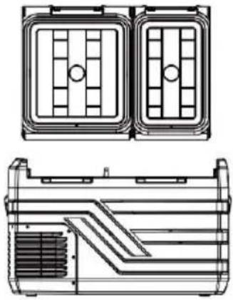 Vevor NLD55 - Reverse door opening direction - 4