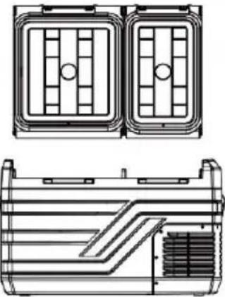Vevor NLD55 - Desmontaje de la puerta: - 3