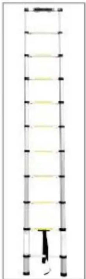 Vevor ML-1026PH - COMPLETE EXTENSION OF THE LADDER - 1