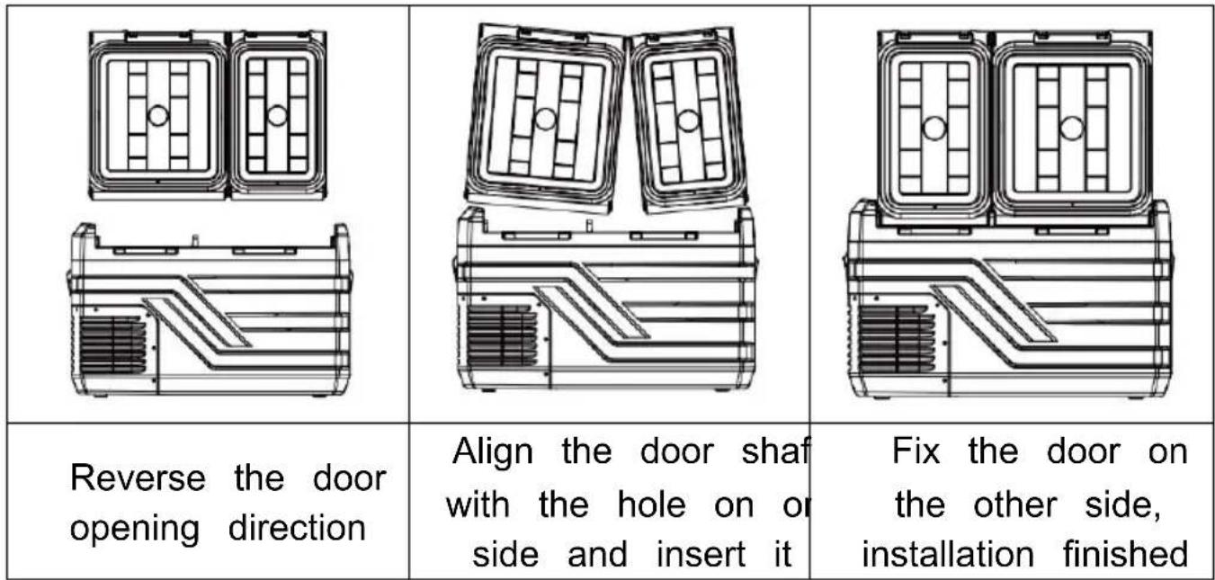 Vevor NLD45 - Door Installation: - 1