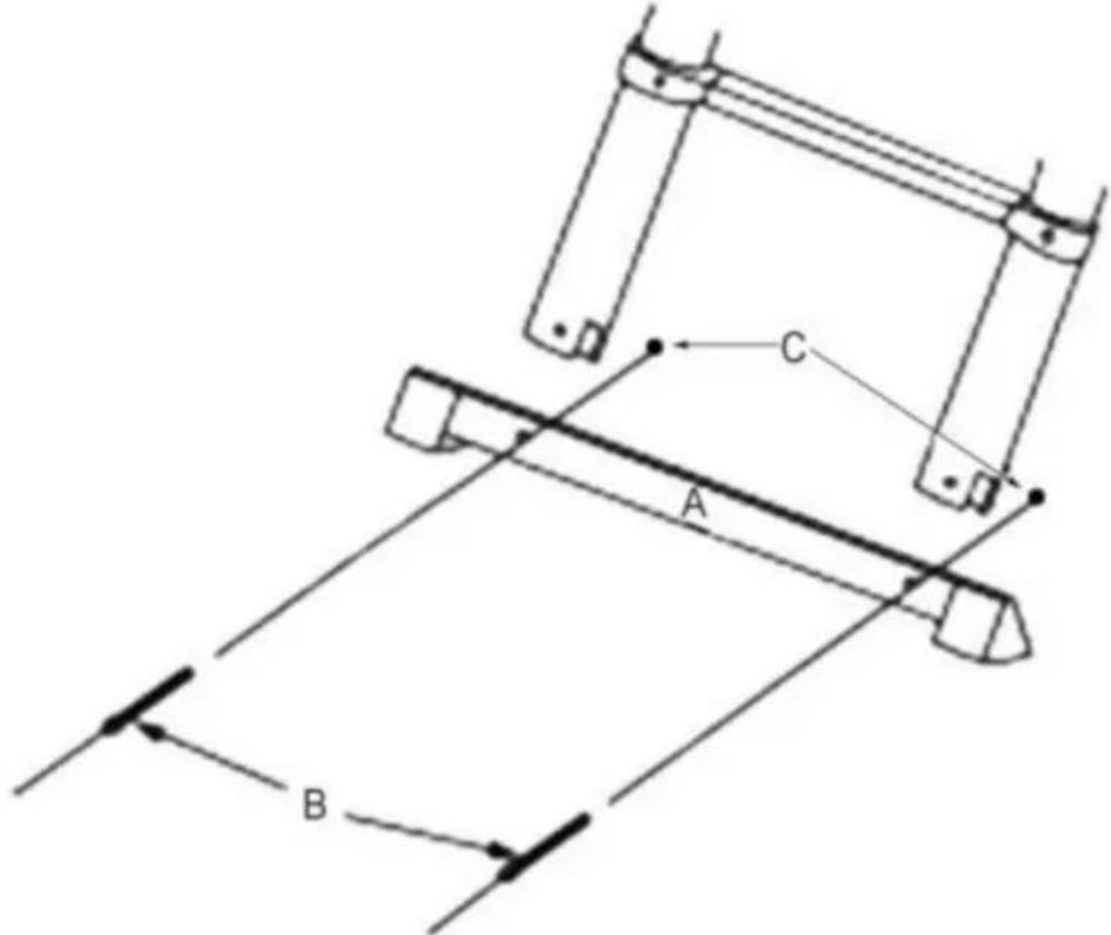 Vevor MF-STL500A - FISSARE SALDAMENTE LA BARRA DI SUPPORTO AI BINARI PRIMA DELL'USO. - 1