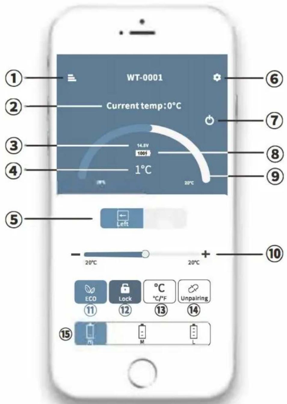 Vevor NL50 - SMART CONTROL - FRIDGEAPP-ANLEITUNG - 1