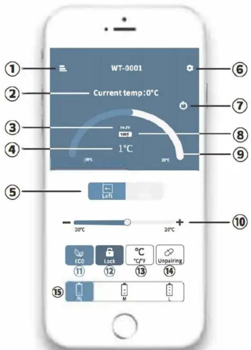 Vevor NL9 - INSTRUCCIONES DE LA APLICACIÓN FRIDGEAPP DE CONTROL INTELIGENTE - 1