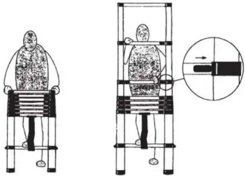 Vevor ML-1050P - Partial Extension of the Ladder: - 1