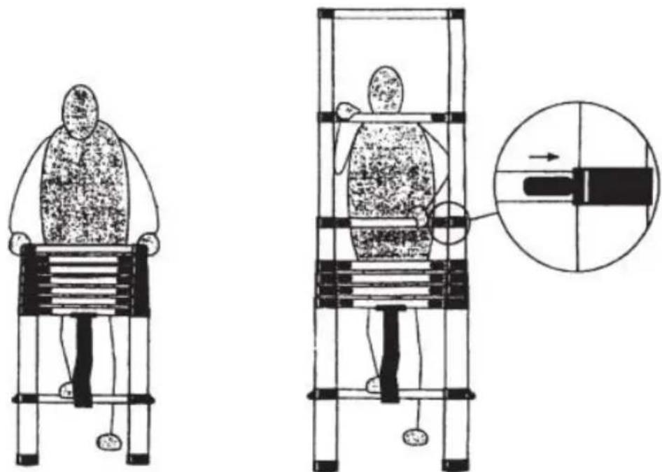 Vevor ML-1050P - Gedeeltelijke uitschuifbaarheid van de ladder: - 1
