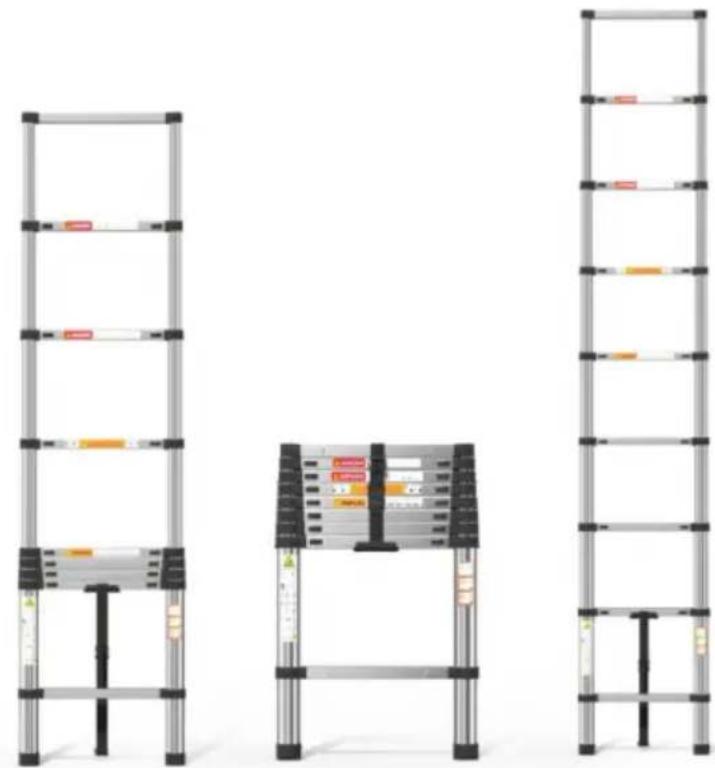 Vevor MF-STL320 - TELESCOPIC LADDER - 1