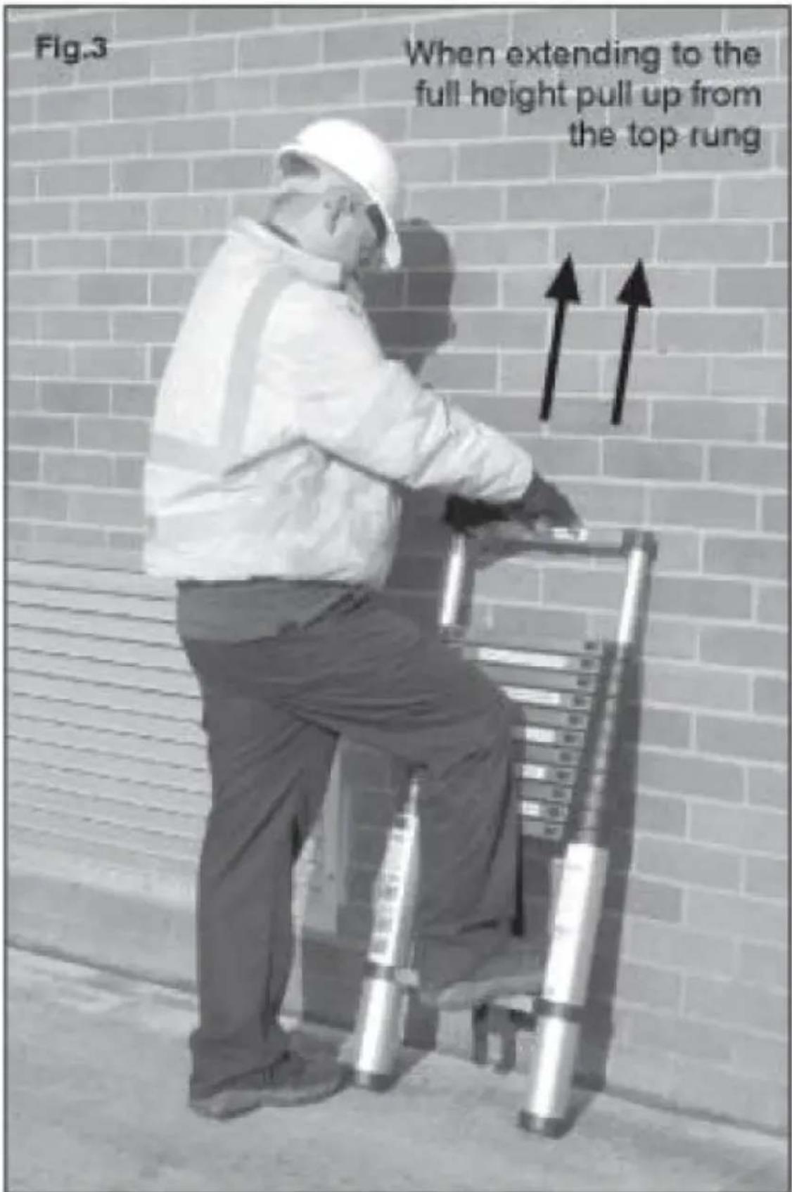 Vevor MF-STL260 - AUSFAHREN AUF DIE VOLLE HÖHE 1) Mit einem - 1