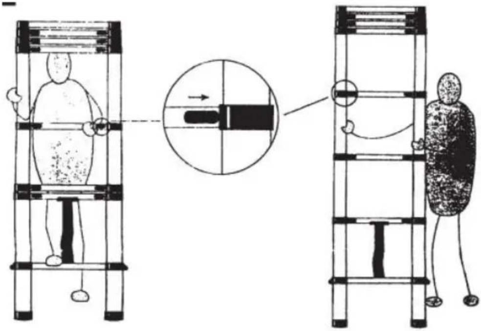 Vevor ML-2038P - Shorten the Ladder: - 1