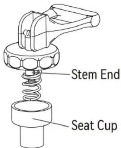 Vevor WNS-2 - To remove faucet assembly from unit: - 2