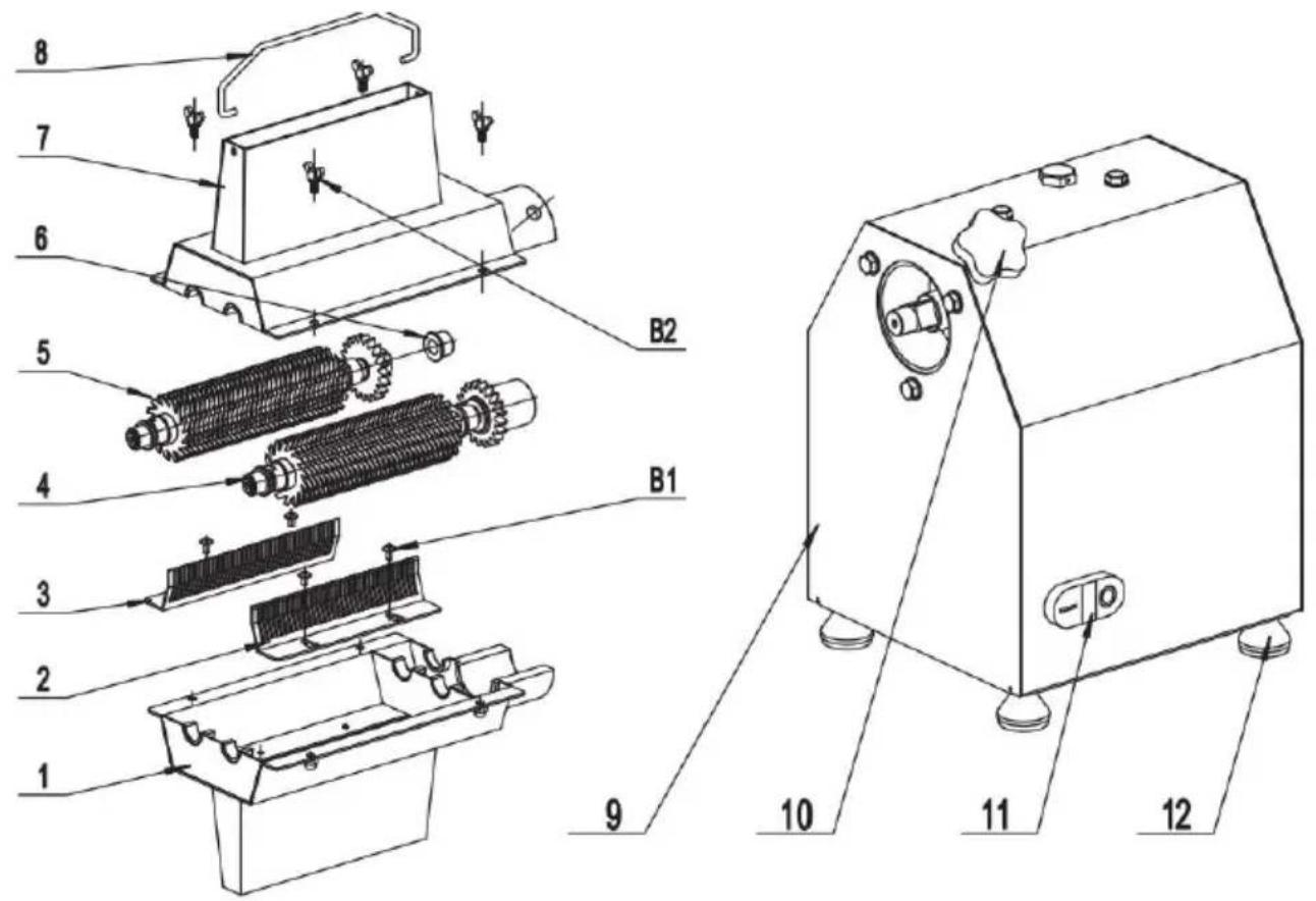 Vevor TK-12MT - SAVE THESE INSTRUCTIONS - 1