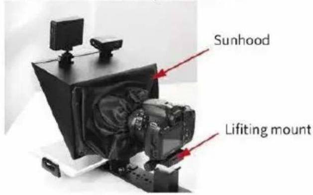 Vevor TP13A - Setup for camera shooting - 3