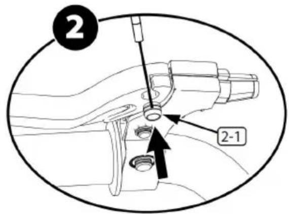 Vevor SS24002 - Gyro Brake Setup-Front Brake Cable Install - 2