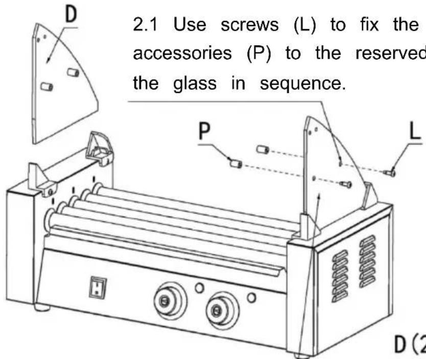 Vevor SC-7XD - PRODUCT COMPONENTS - 4