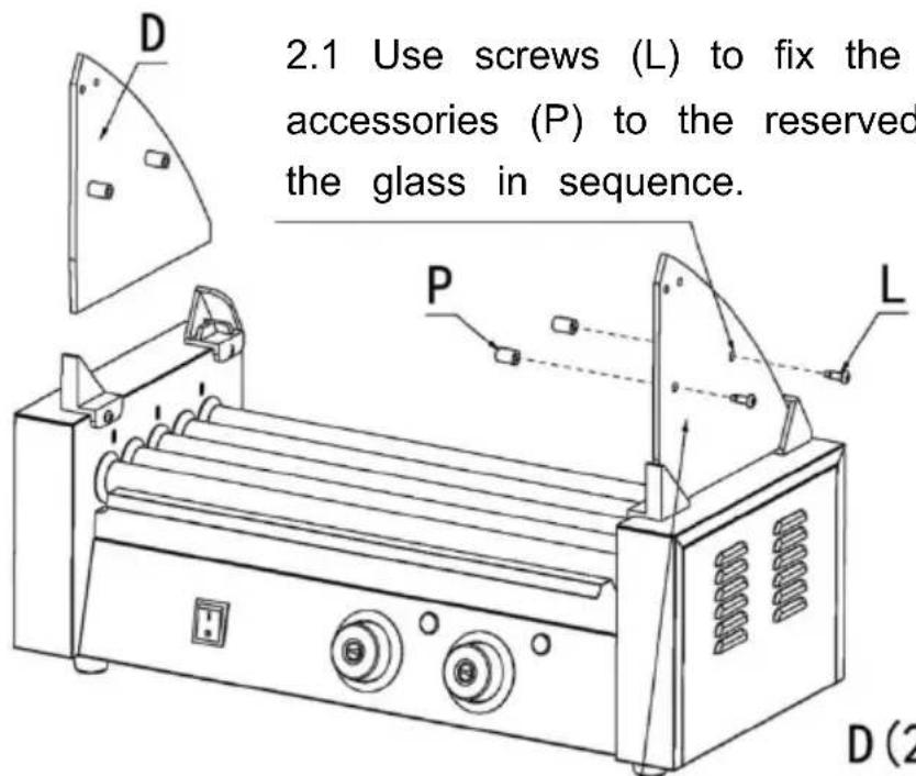 Vevor SC-7XD - PRODUCT COMPONENTS - 4