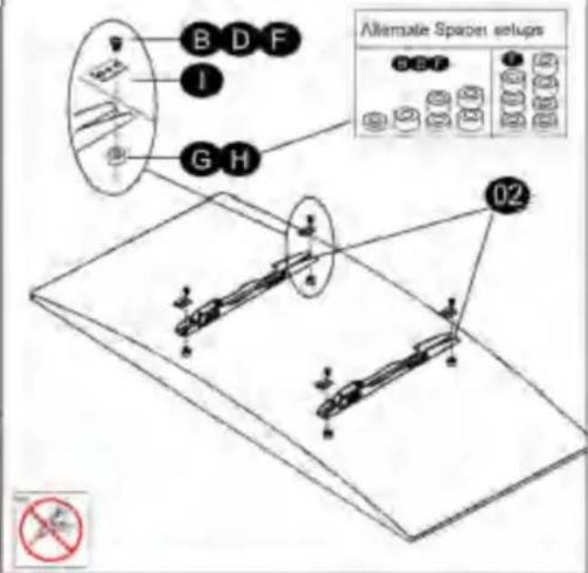 Vevor RLLF7-X - STEP1-2 Attach the TV Brackets - 2
