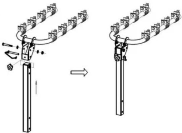 Vevor RC-1803H - Monteringsprocedurer - 2