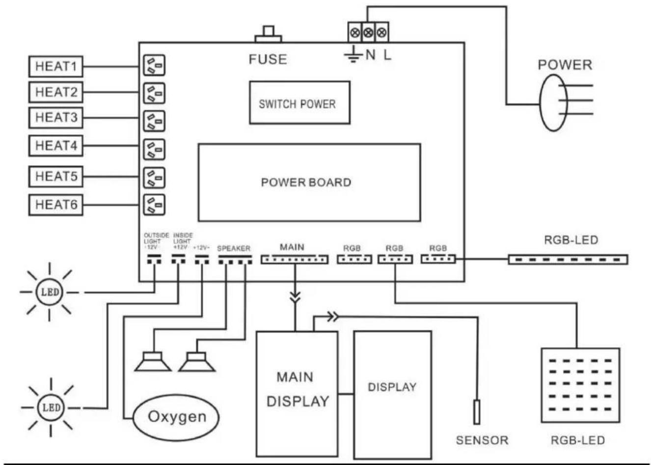 Vevor WJ-004 - KRETSDIAGRAM - 1