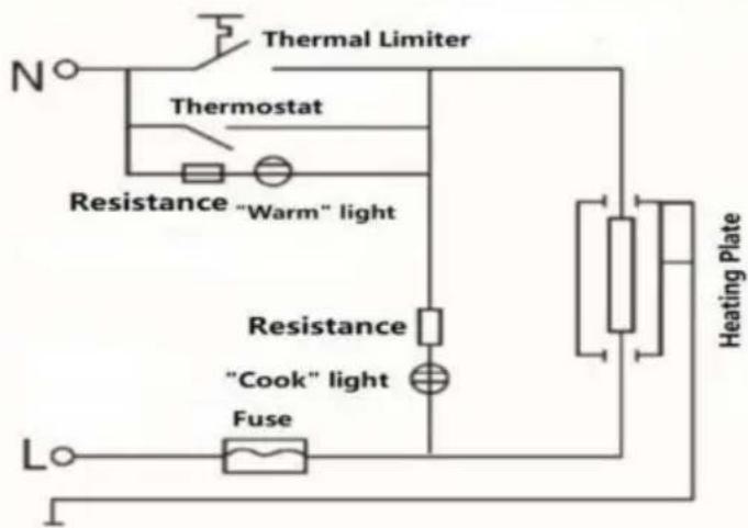 Vevor WA13-1 - Elektrisches Diagramm - 1