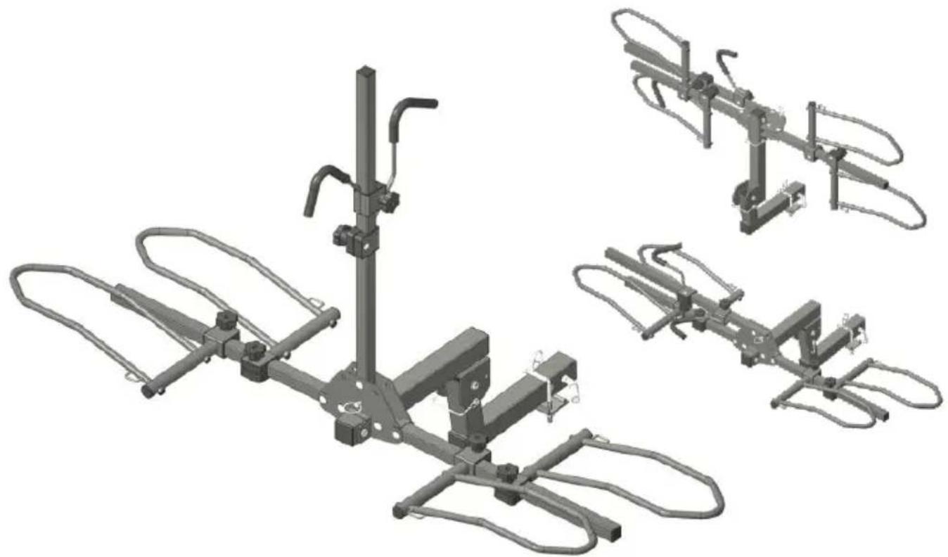 Vevor RC-1803I - HITCH BIKE RACK - 1
