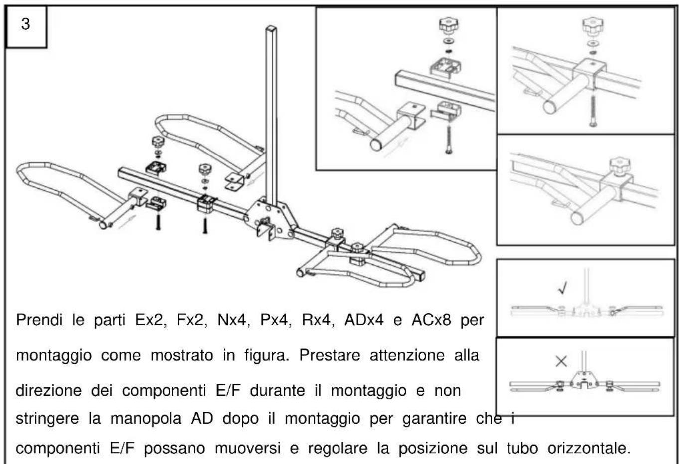 Vevor RC-1803I - Procedure di assemblaggio - 3