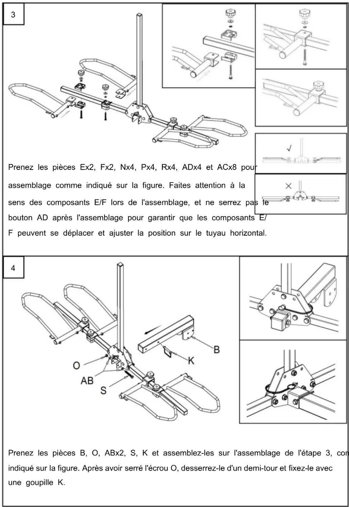 Vevor RC-1803I - Procédures d'assemblage - 3