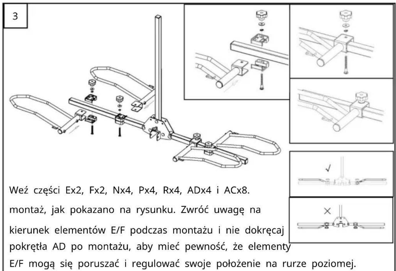 Vevor RC-1803I - Procedury montażu - 3