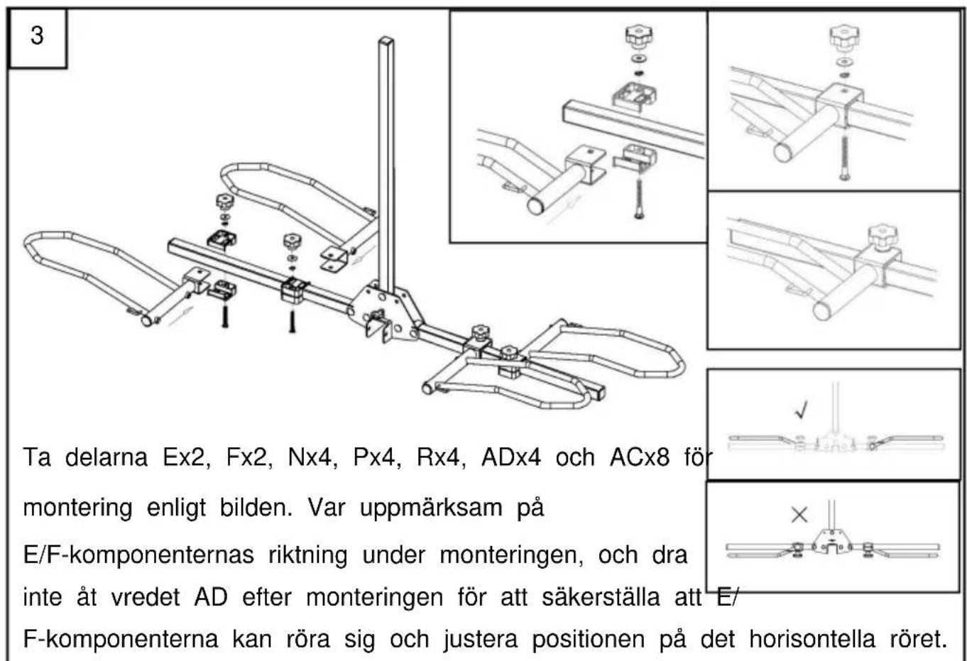Vevor RC-1803I - Monteringsprocedurer - 3